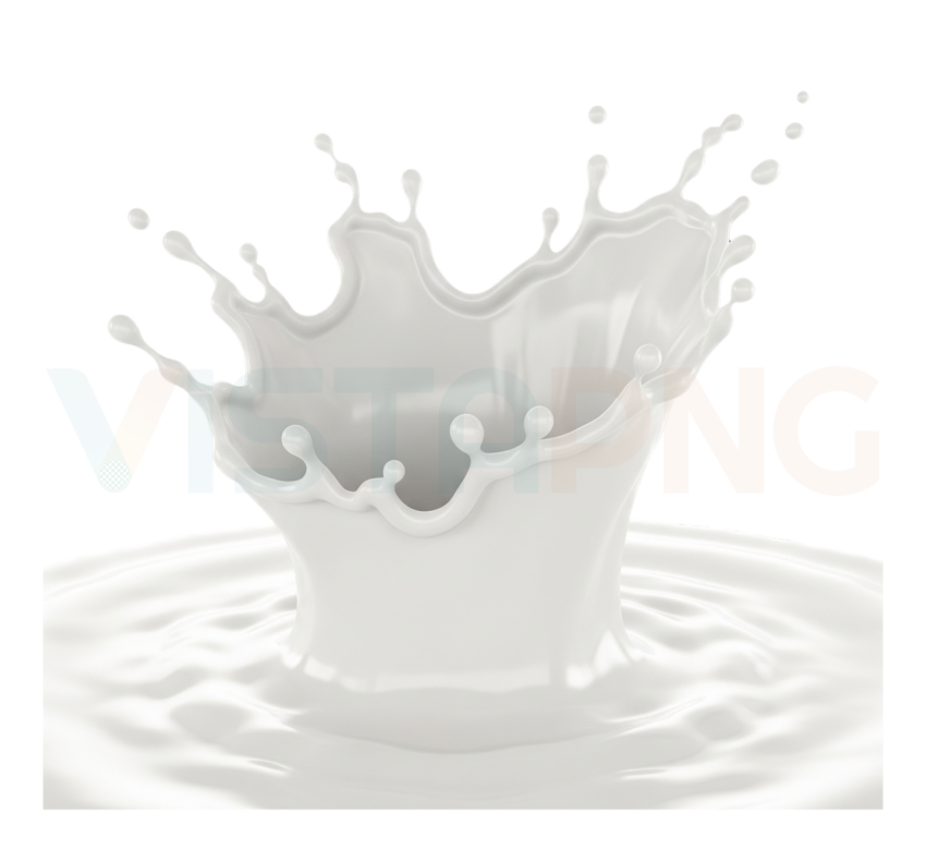 Milk Splash Free PNG Download
