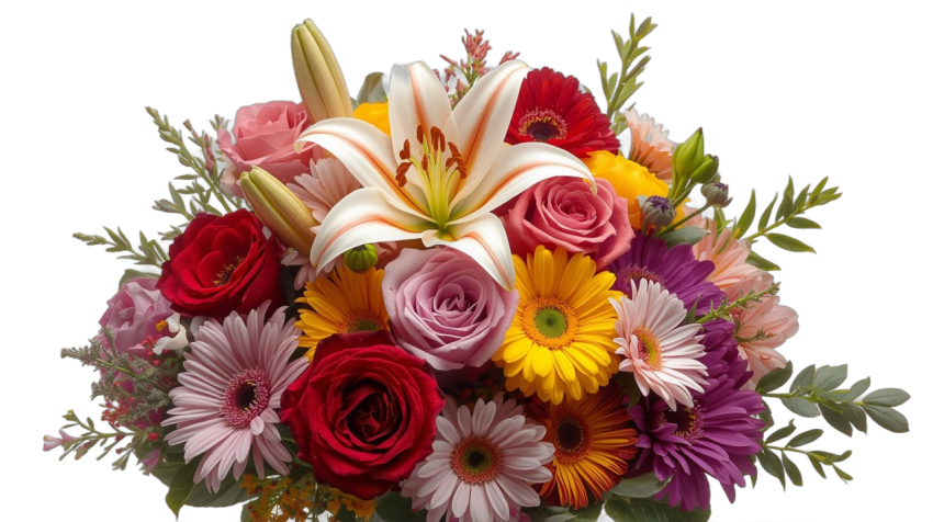 Beautiful Flower Bouquet PNG Free Download | HD Transparent Background Floral PNG – VistaPNG