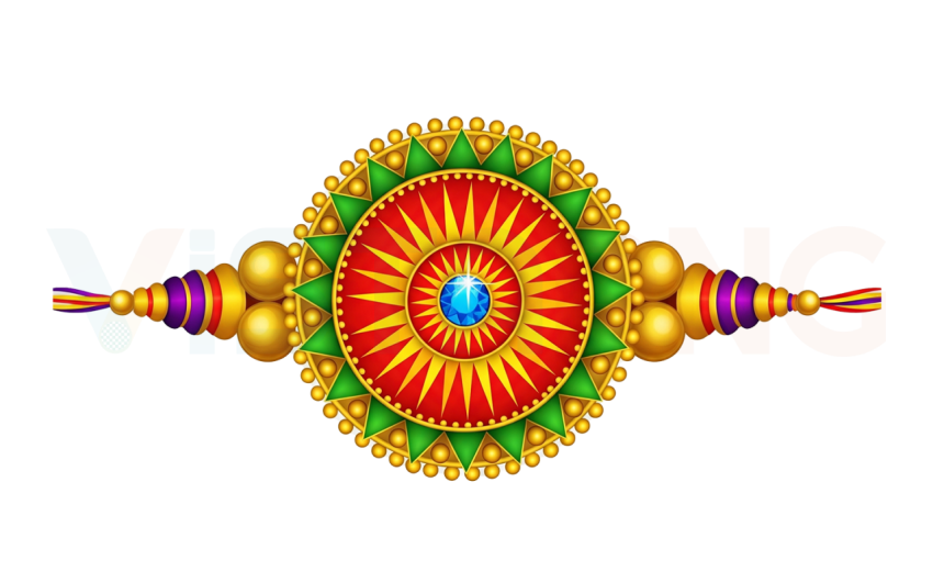 2025 Happy Raksha Bandhan Mandala Decorative For Beautiful Rakhi Hd Transparent Free PNG Download