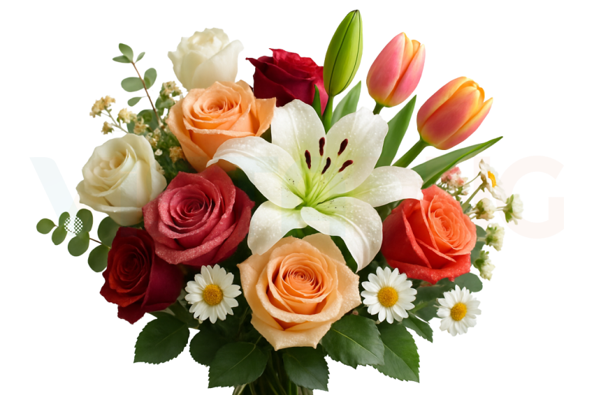 Beautiful Flower Bouquet PNG Free Download | HD Transparent Free PNG