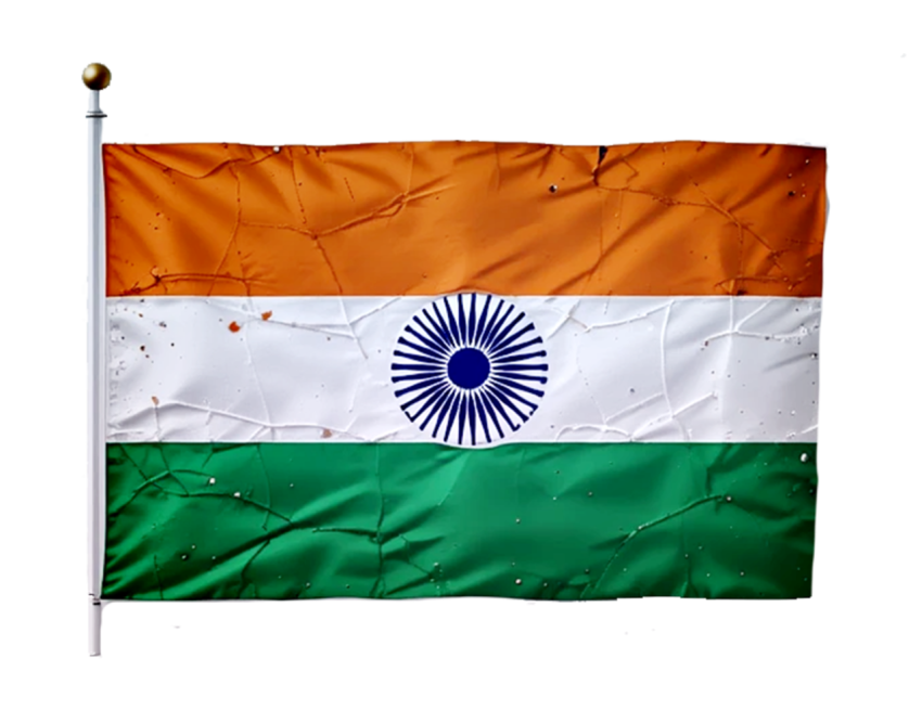 Indian Flag PNG Transparent Background | Free PNG Download for Independence Day & Republic Day