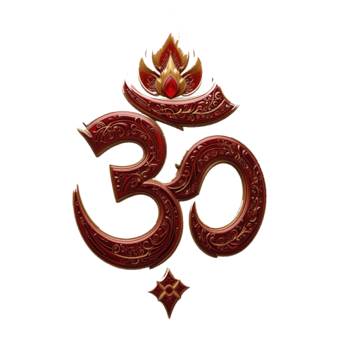 3D Om Hindu Symbol PNG Free Download | Transparent Background – VistaPNG