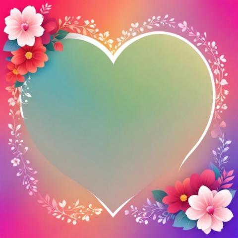 Gladitor Heart Shape Flower Free Image Download - VistaPNG