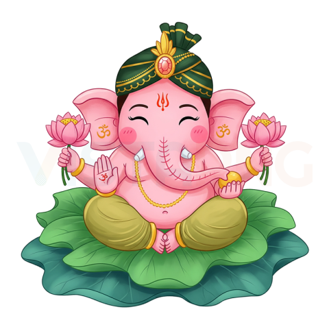 Lord Ganesh Chaturthi Ganesh Ji Murti PNG Free HD - Vista PNG