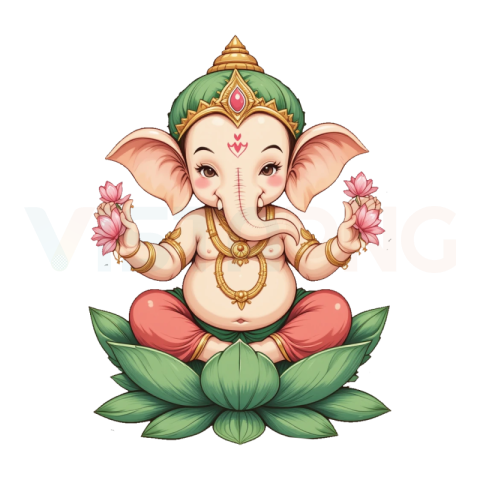 Ganesh Chaturthi Ji PNG Transparent Free Download - VistaPNG