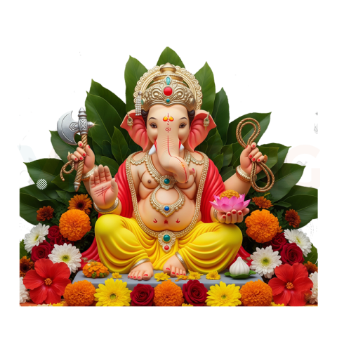 High Quality Ganesh Chaurthi PNG Free Download  - VistaPNG
