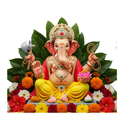 High Quality Ganesh Chaurthi PNG Free Download  - VistaPNG