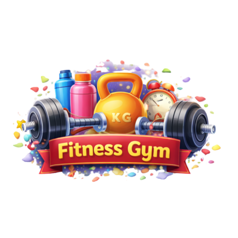 Fitness Gym Equipment with Dumbbell and Kettlebell Free PNG Image Download | VistaPNG