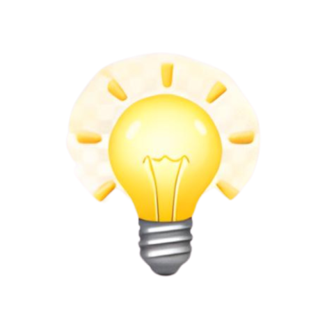 Light Bulb Idea Innovation Icon 3D PNG IMAGE FREE DOWNLOAD