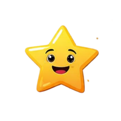 Cute Smiling Star Cartoon Icon PNG IMAGE FREE DOWNLOAD