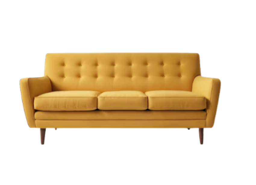 Modern Yellow Sofa PNG Transparent Free Trasparent PNG Download  VistaPNG