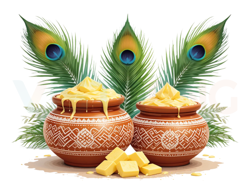 Krishna Matki Janmashtami Free Png File Download I VistaPNG Free PNG Transparent