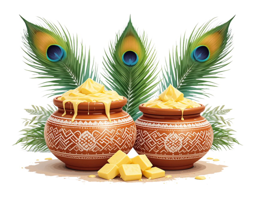 Krishna Matki Janmashtami Free Png File Download I VistaPNG Free PNG Transparent