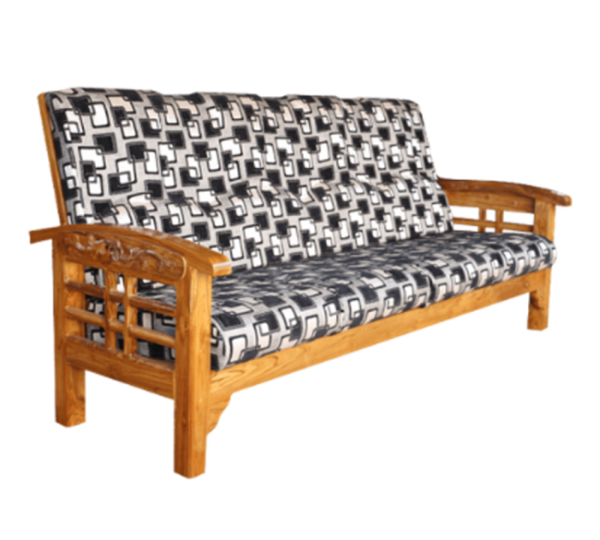 Wooden Sofa with Cushion PNG Transparent Free Trasparent PNG Download  VistaPNG