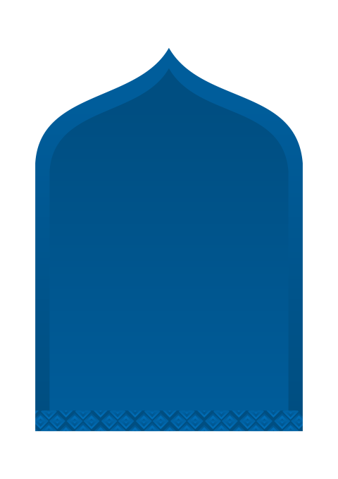 Dark Blue Arch Shape PNG Clipart | Free Transparent Islamic Frame Download |  VistaPNG