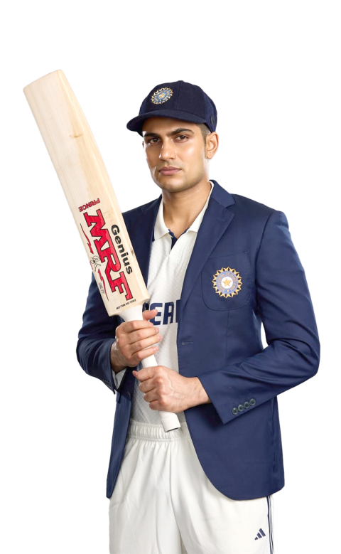 INDIAN TEST CAPTAIN SUBHMAN GILL FREE PNG