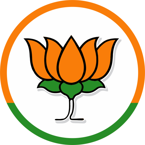 BJP Logo PNG Trasnparent Bhartiya Janta Party Logo Lotus PNG Free
