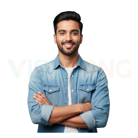 A Young Happy Man Standing PNG Free HD Download -  Download this free young man standing PNG