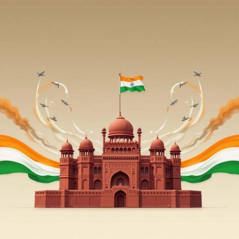 15th August HD  Background Free Download - VistaPNG