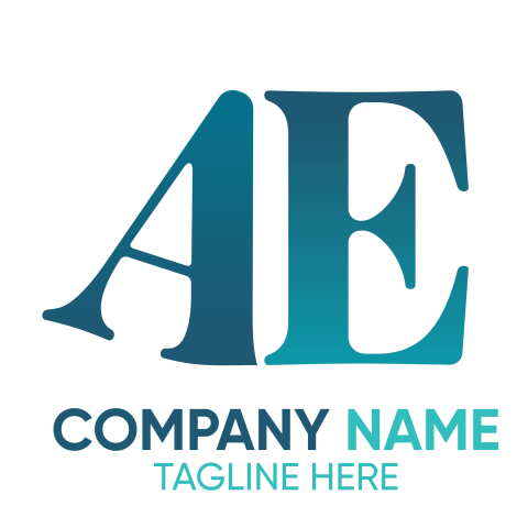 AE LOGO DESIGN PNG FREE DOWNLOAD